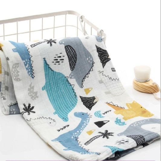 blankets baby muslin blanket swaddle Pure cotton Newborn Baby Bath Towel--Free Shipping at meselling99