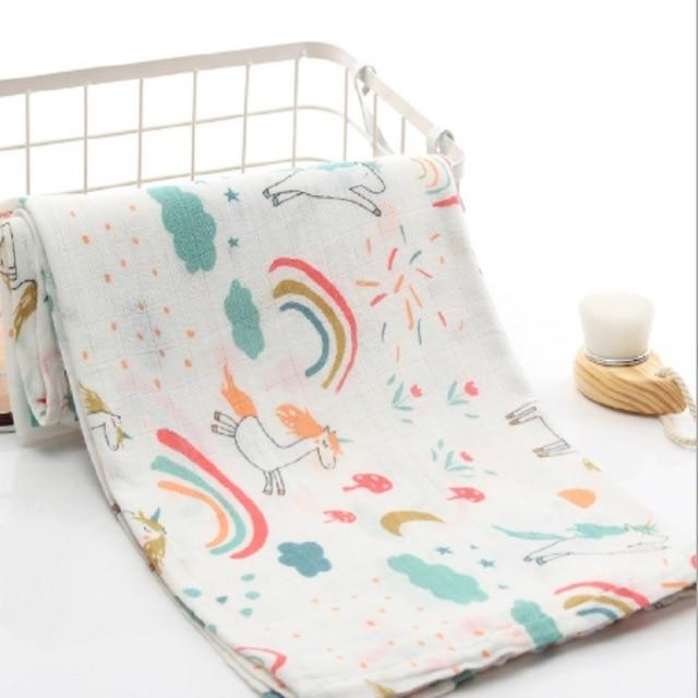 blankets baby muslin blanket swaddle Pure cotton Newborn Baby Bath Towel-2-Free Shipping at meselling99