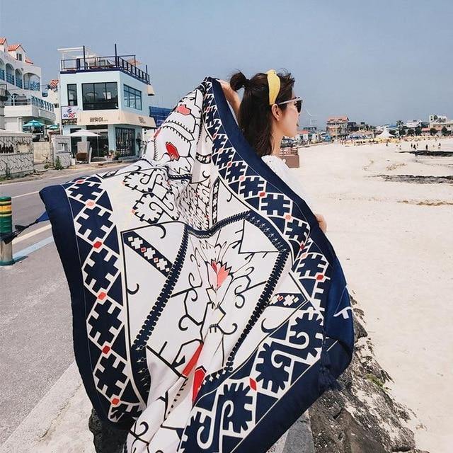 Women Large Beach Dress Cover Up-STYLEGOING