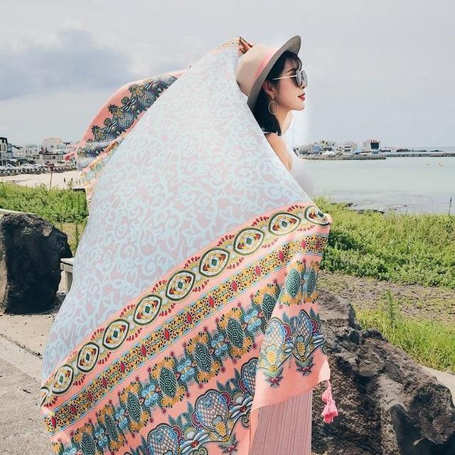 Women Large Beach Dress Cover Up-STYLEGOING