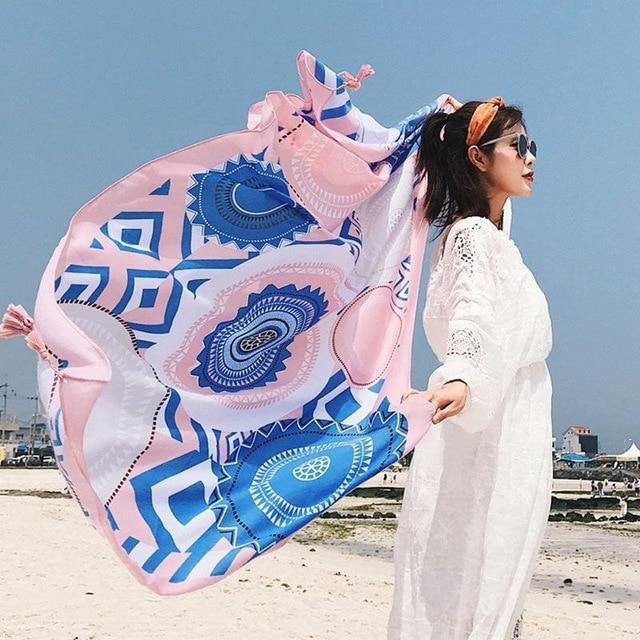 Women Large Beach Dress Cover Up-STYLEGOING