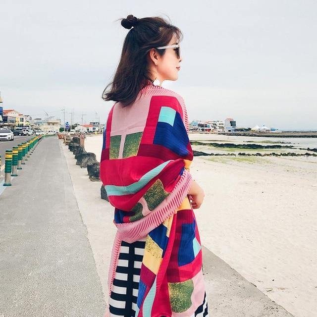 Women Large Beach Dress Cover Up-STYLEGOING