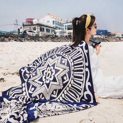 Women Large Beach Dress Cover Up-STYLEGOING
