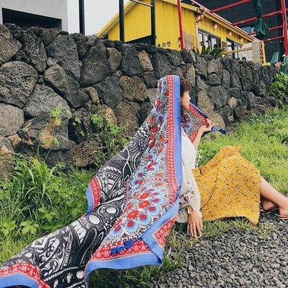 Women Large Beach Dress Cover Up-STYLEGOING