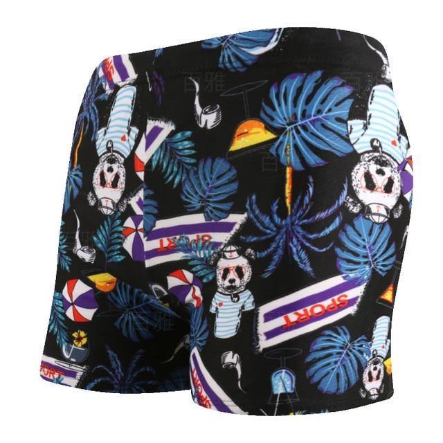 Men Sport Briefs Swimsuit Beach Shorts-STYLEGOING