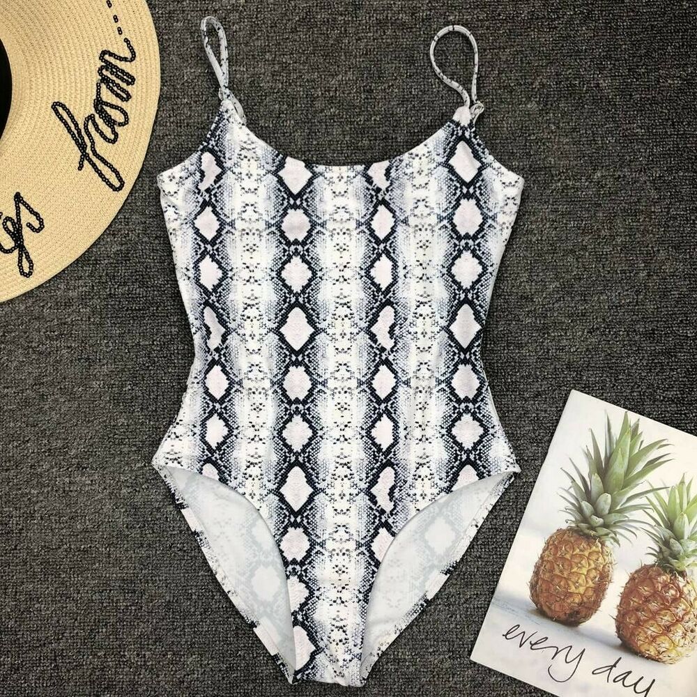 Leopard One Piece Bikini Set-STYLEGOING