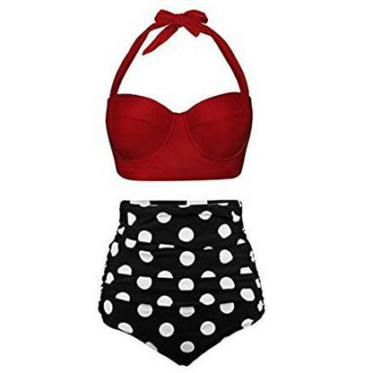Sexy High Waist Bikini Set-STYLEGOING