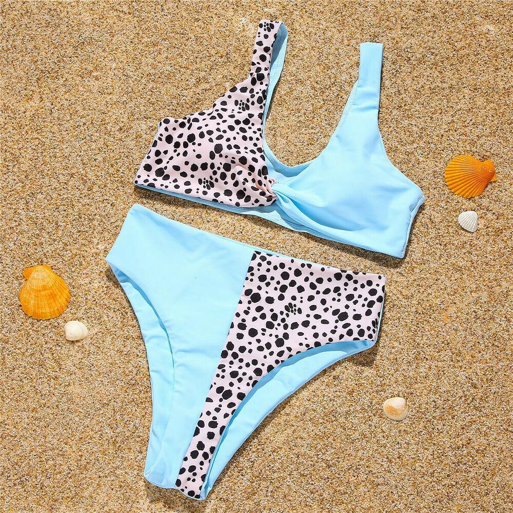 Women's High Waist Bikini Swimsuit-STYLEGOING