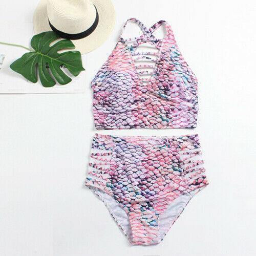 Plus Size Floral Padded Bra Bikini Set-STYLEGOING