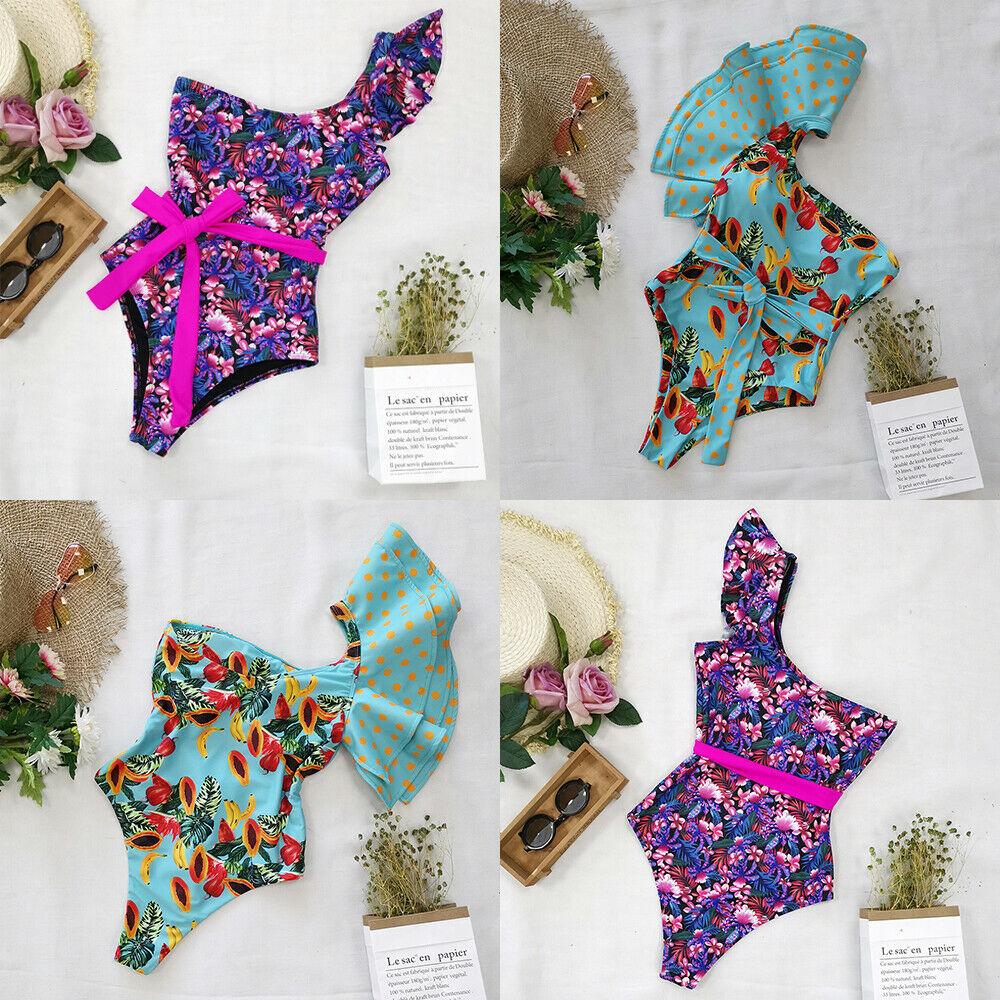 One Shoulder Swimwear Monokini Bikini-STYLEGOING