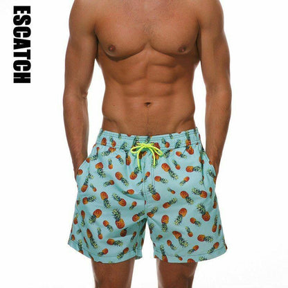 Men Swim Shorts Swimwear Beach Swimsuit-STYLEGOING