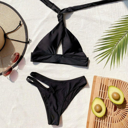Sexy Women's Leopard Bikini Bra Swimsuit-STYLEGOING