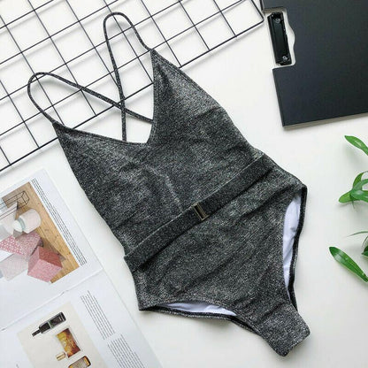 Summer Monokini Padded One Piece Bikini-STYLEGOING