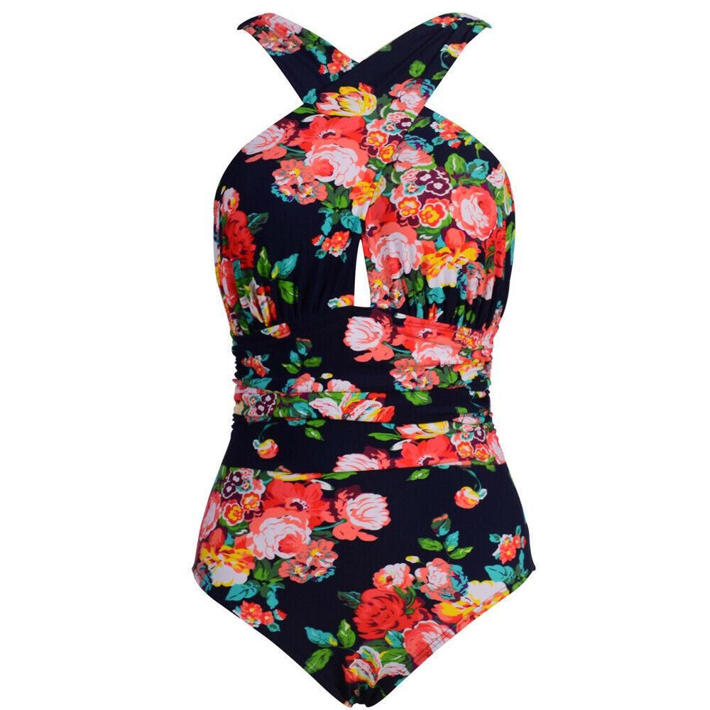 Plus Size Swimwear One Piece Swimsuit-STYLEGOING
