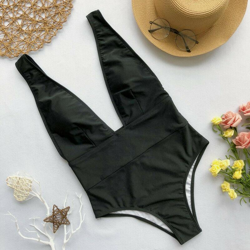 Summer Beach One Piece Monokini Bikini-STYLEGOING