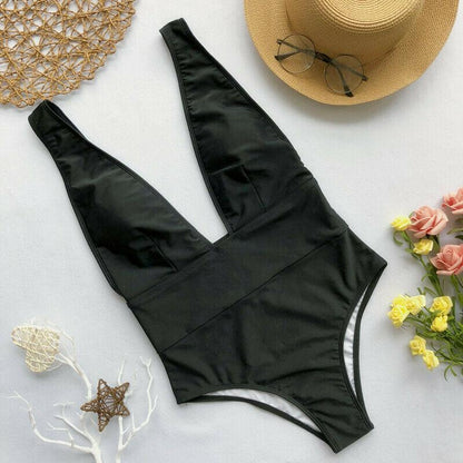 Summer Beach One Piece Monokini Bikini-STYLEGOING