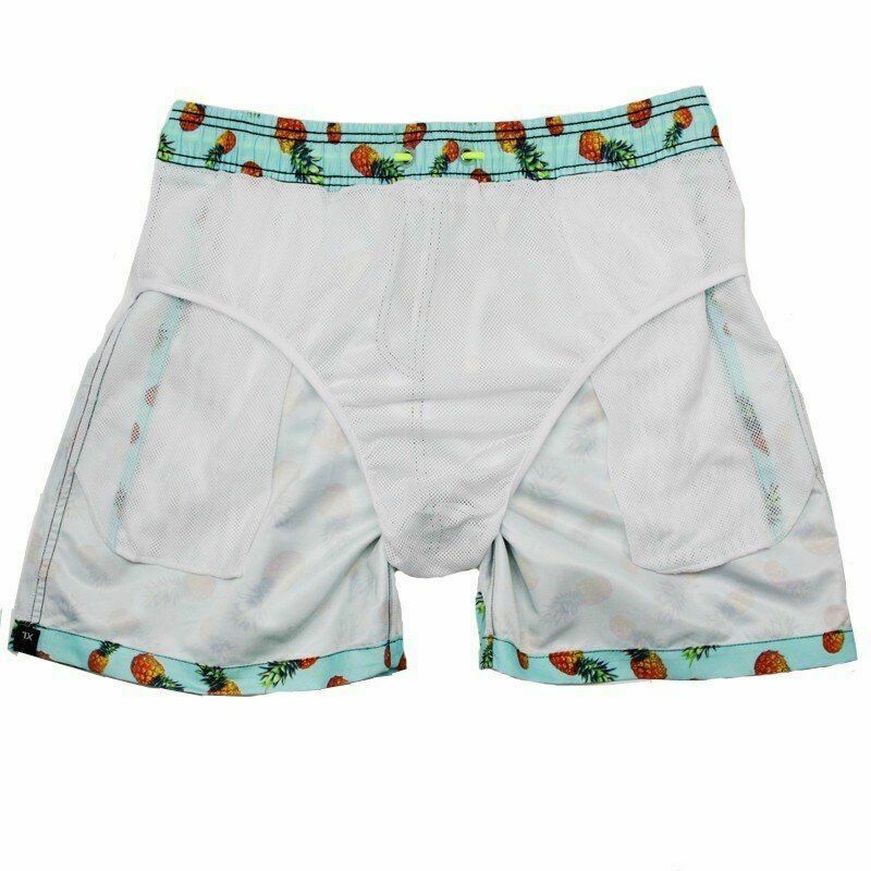 Men Swim Shorts Swimwear Beach Swimsuit-STYLEGOING