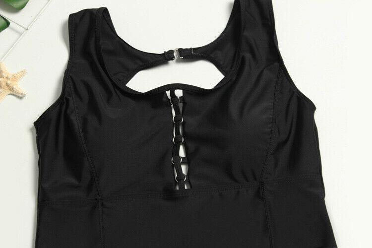 Womens Plus Size Monokini Swimwear-STYLEGOING