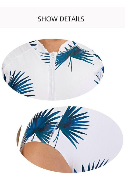 Short Sleeve One Piece Diving Wear-STYLEGOING