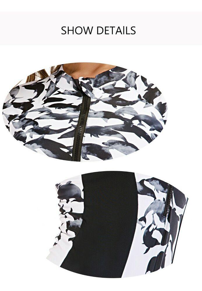 Surf Swimsuit One Piece Rash Guard Swimwear-STYLEGOING