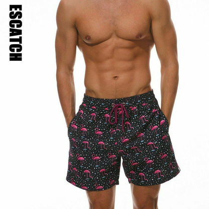 Men Swim Shorts Swimwear Beach Swimsuit-STYLEGOING
