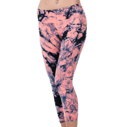 Tie Dye Fitness Yoga Tight Leggings-STYLEGOING
