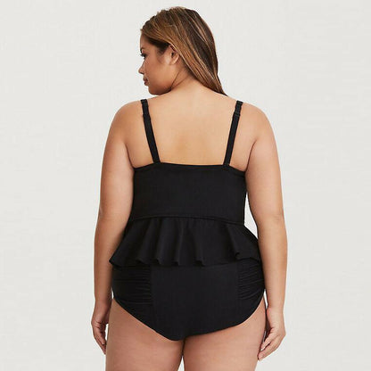 Plus Size Bikini Set Swimwear Swimsuit-STYLEGOING
