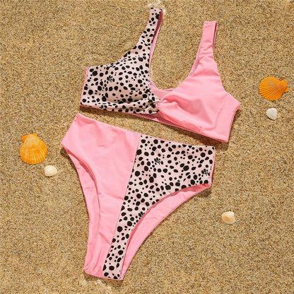 Women's High Waist Bikini Swimsuit-STYLEGOING
