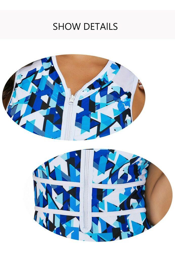 Sexy One Piece Swimsuit Zip Front-STYLEGOING