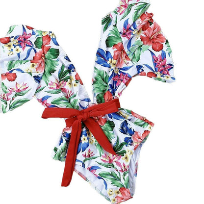 Women's One Piece Belt Monokini-STYLEGOING
