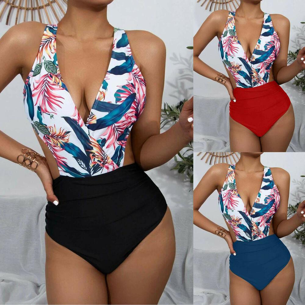 Women's One Piece Bikini Swimwear-STYLEGOING