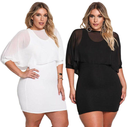 Plus Size Bodycon Cocktail Dresses-STYLEGOING