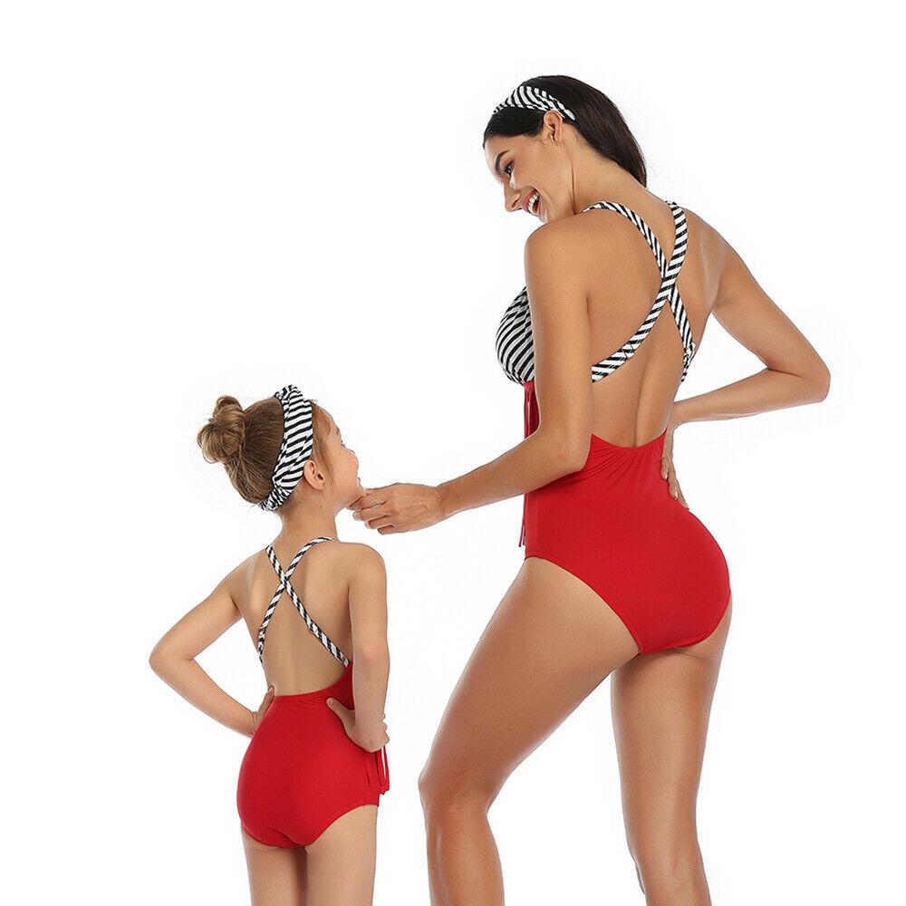 Family One Piece High Waist Tankini Tassels-STYLEGOING