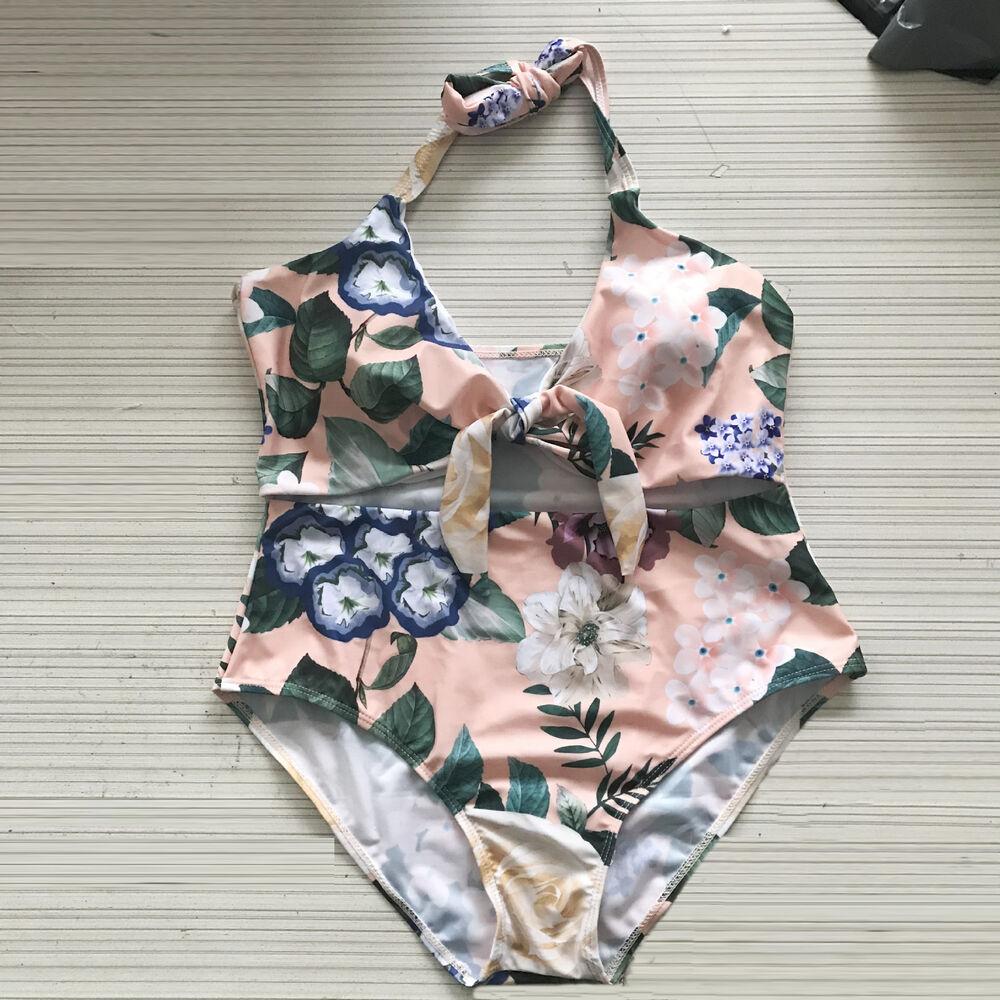 Plus Size One Piece Swimwear-STYLEGOING