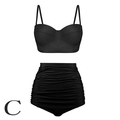 Sexy High Waist Bikini Set-STYLEGOING