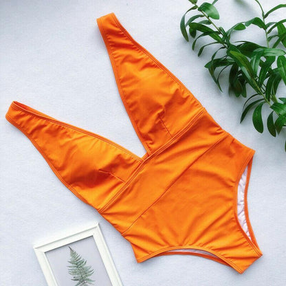 Summer Beach One Piece Monokini Bikini-STYLEGOING