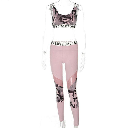 Pink Women Yoga Sutis for Jogging&Running-STYLEGOING