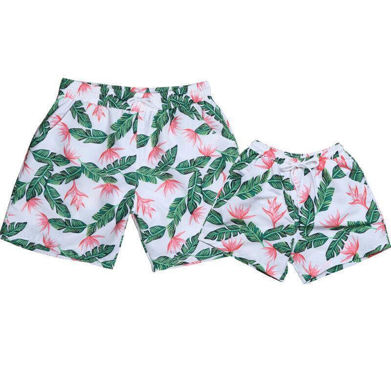 Summer Beachwear For Father Mother and Kids-STYLEGOING