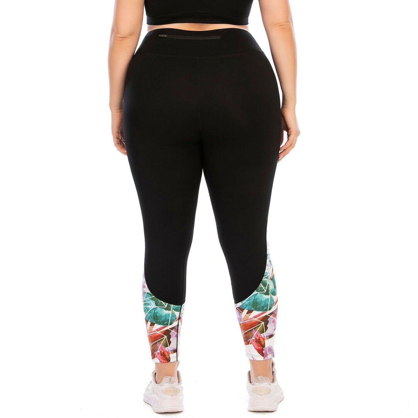 Women's Plus Size Yoga Set Fitness Gym Running Sports Outfit-STYLEGOING