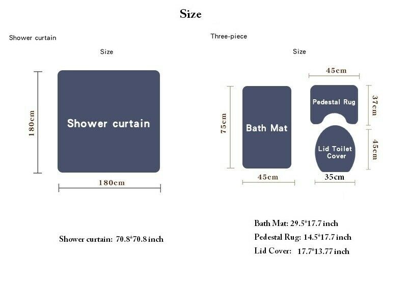 African Couple Fabric Shower Curtain-STYLEGOING