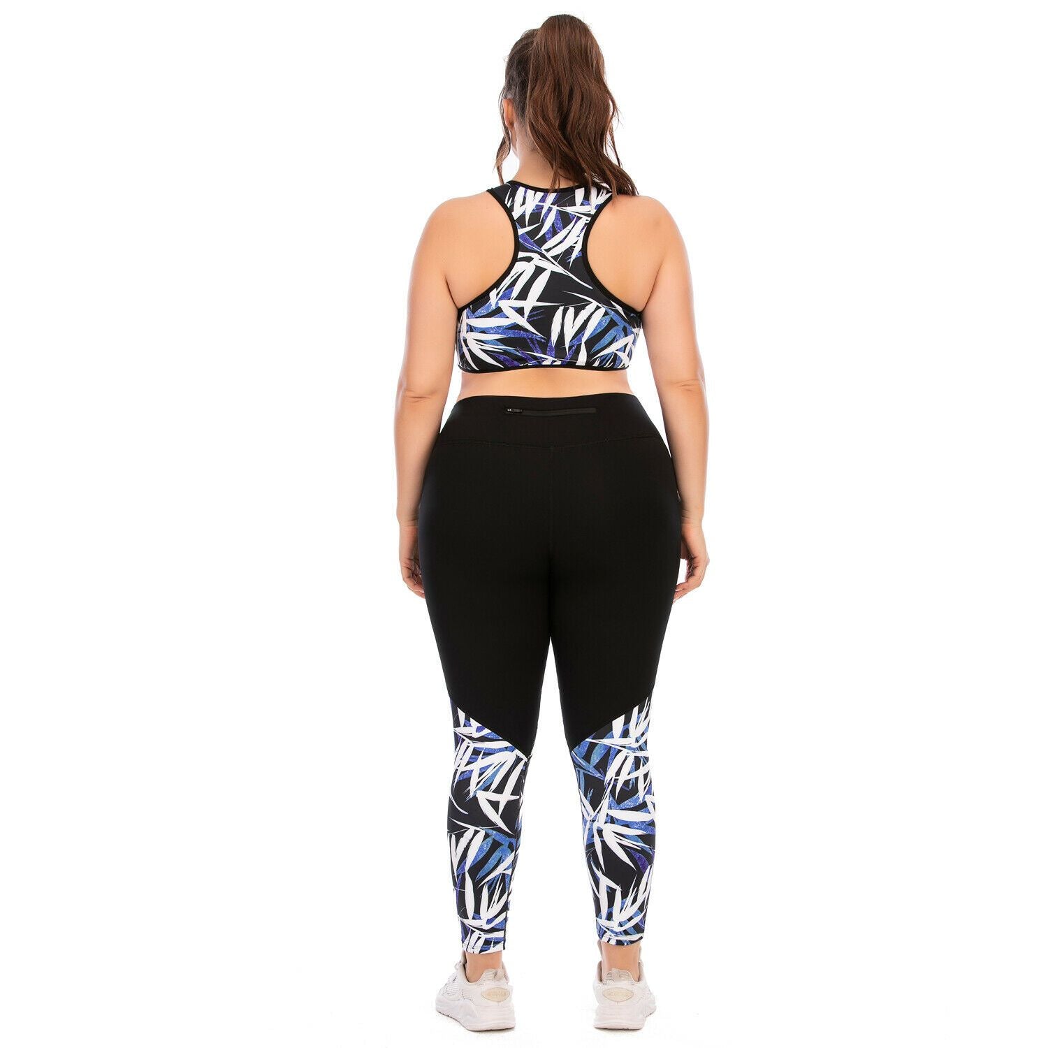 Women Plus Size Yoga Suits Sports Activewear-STYLEGOING