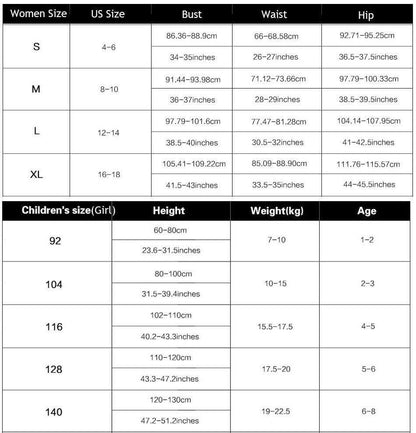 Family Summer Beachwear Swimsuit Set-STYLEGOING
