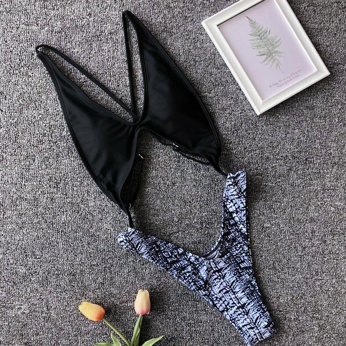 Women Summer Leopard Bikini Beach Swimsuit-STYLEGOING